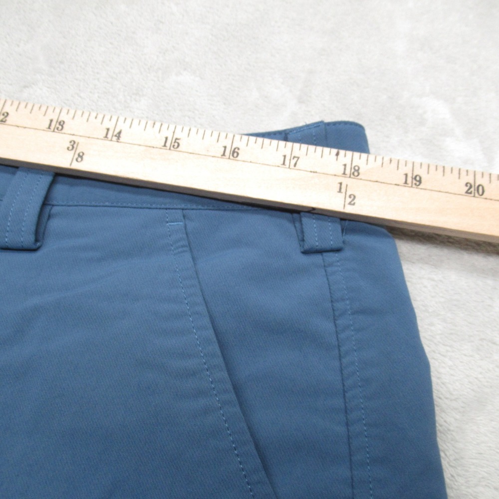 Under Armour Leaderboard Shorts Mens 36 Sea Blue Flat Front Performance Golf - Picture 9 of 12